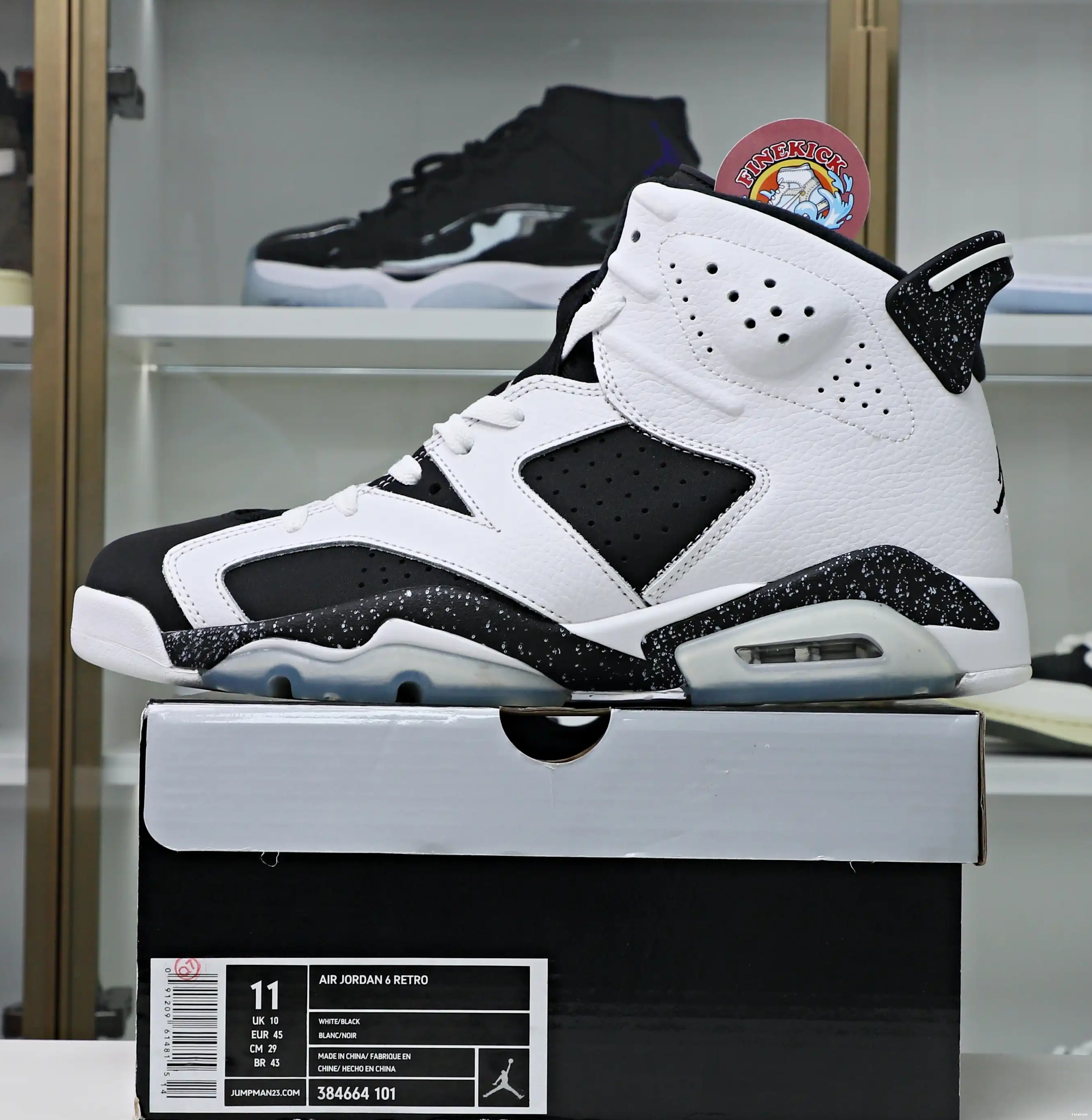 Jordan Air Jordan 6 Retro Oreo 0502
